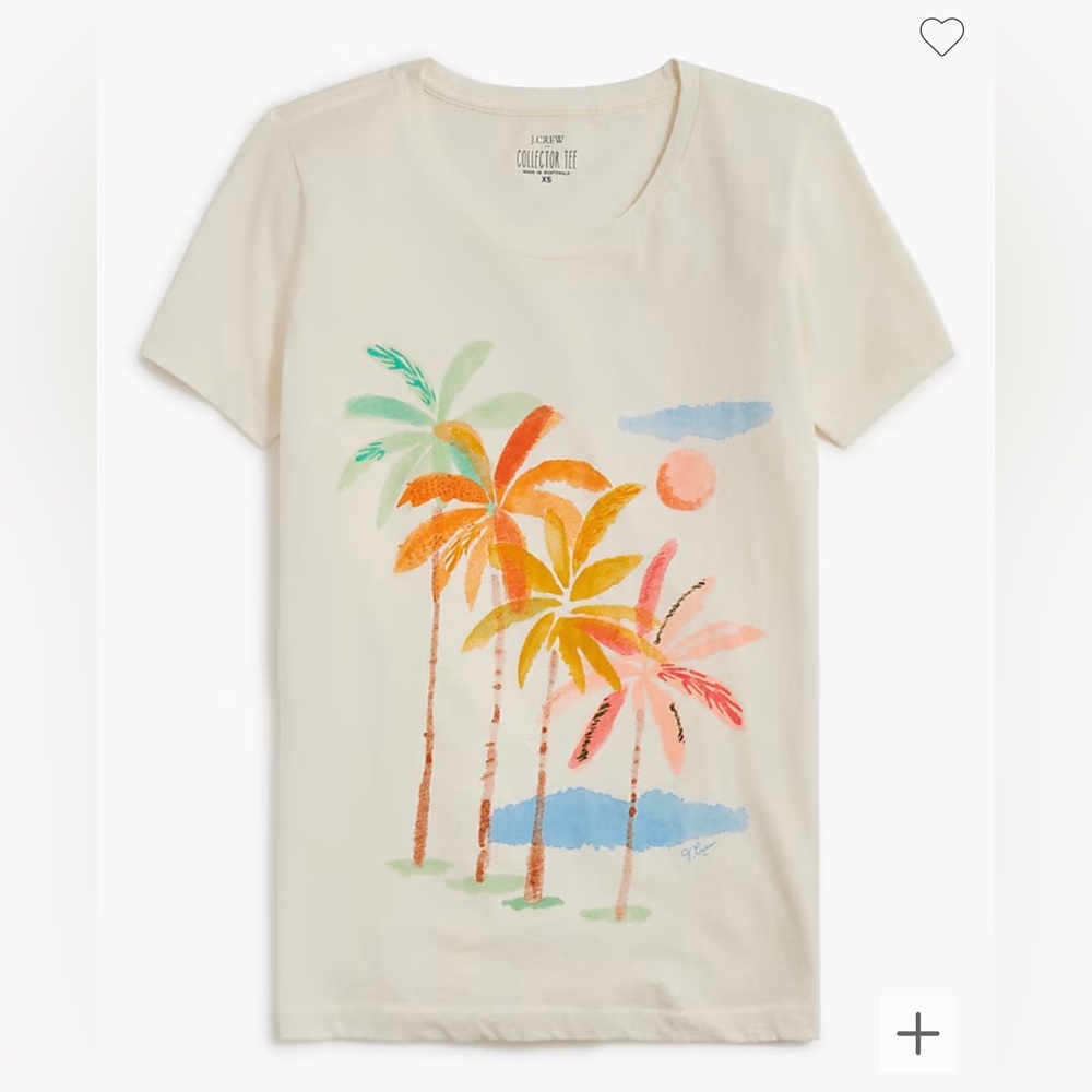 J. Crew factory Palms graphic tee